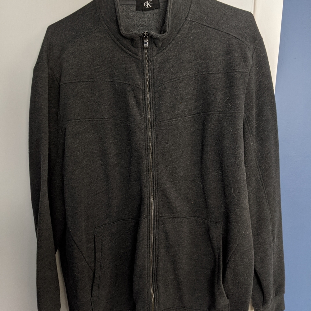 Calvin Klein Zip Up Sweatshirt